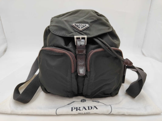 PRADA PRADA Khaki Backpack