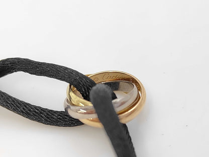 Cartier Trinity Code AU750 3.2g Bracelet Bangle 