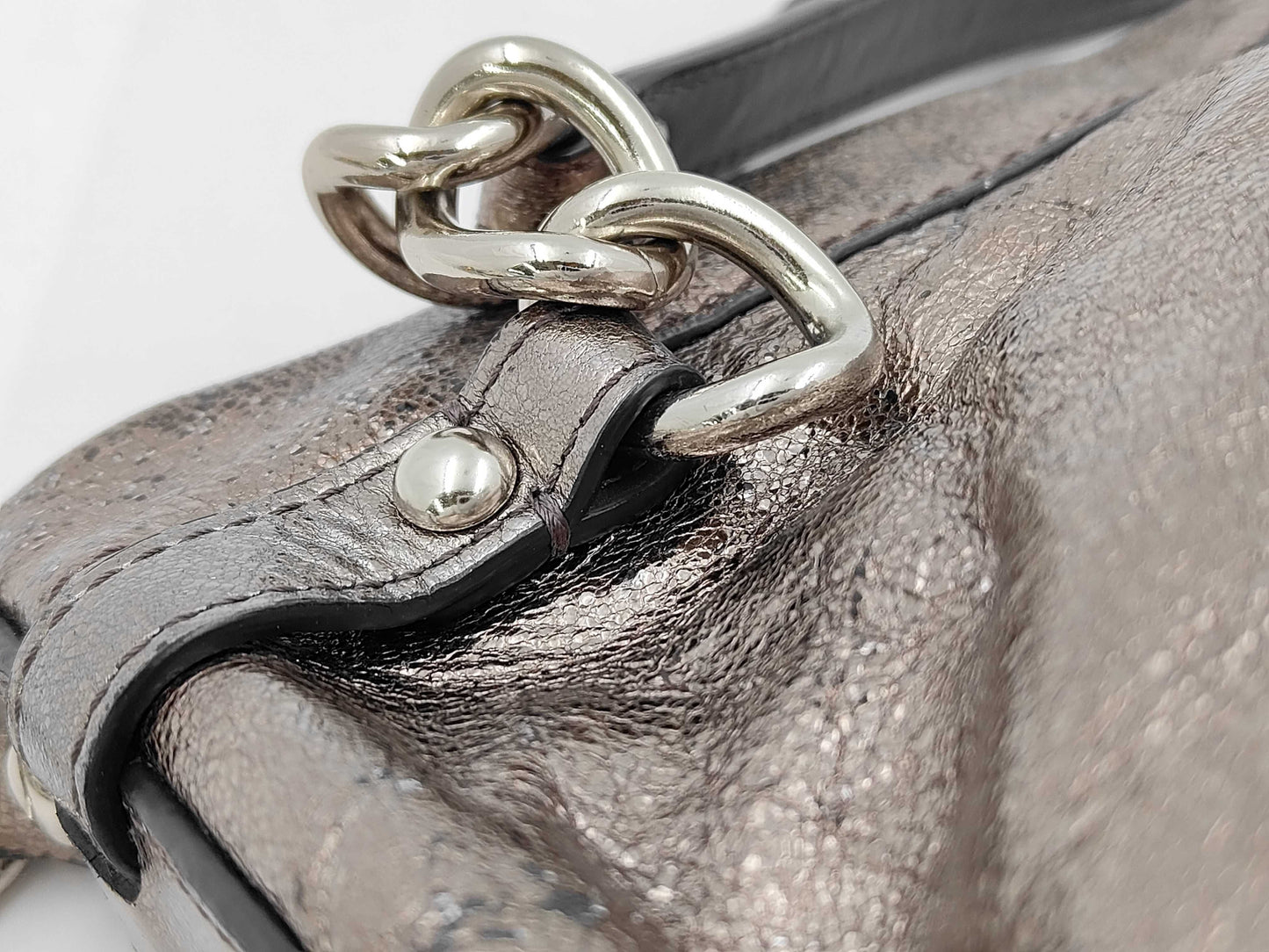 COACH Leather 2-Way Shoulder Bag