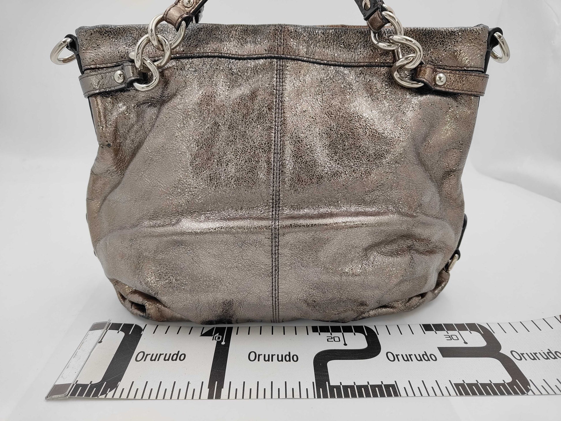 COACH Leather 2-Way Shoulder Bag