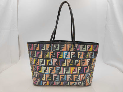 FENDI Zucca Multicolor Tote Bag