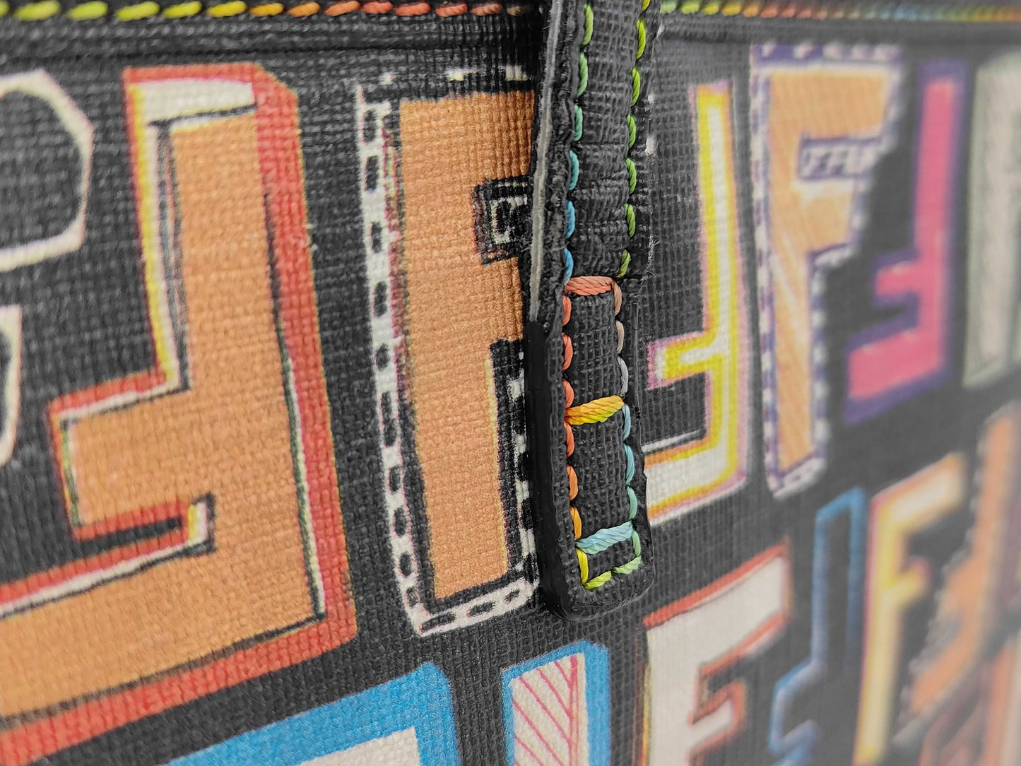 FENDI Zucca Multicolor Tote Bag