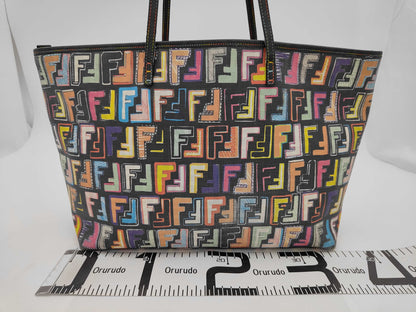 FENDI Zucca Multicolor Tote Bag