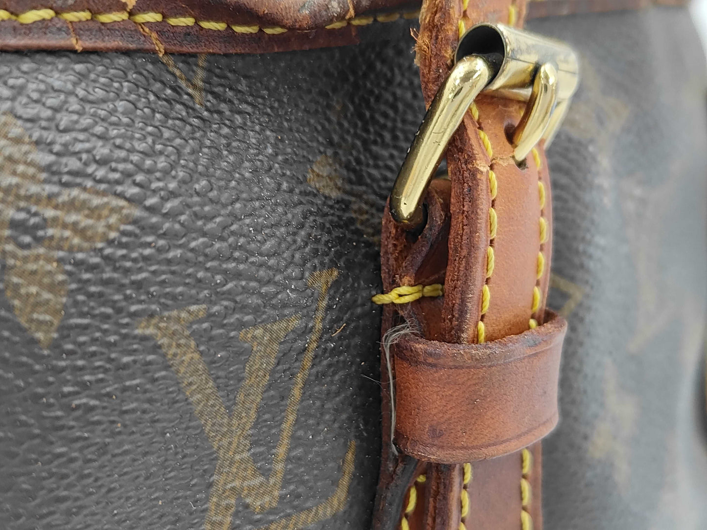 LOUIS VUITTON Louis Vuitton Monogram Bucket PM Handbag