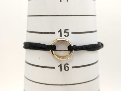 Cartier Trinity Code AU750 2.4g Bracelet Bangle 