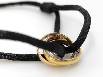 Cartier Trinity Code AU750 2.4g Bracelet Bangle 