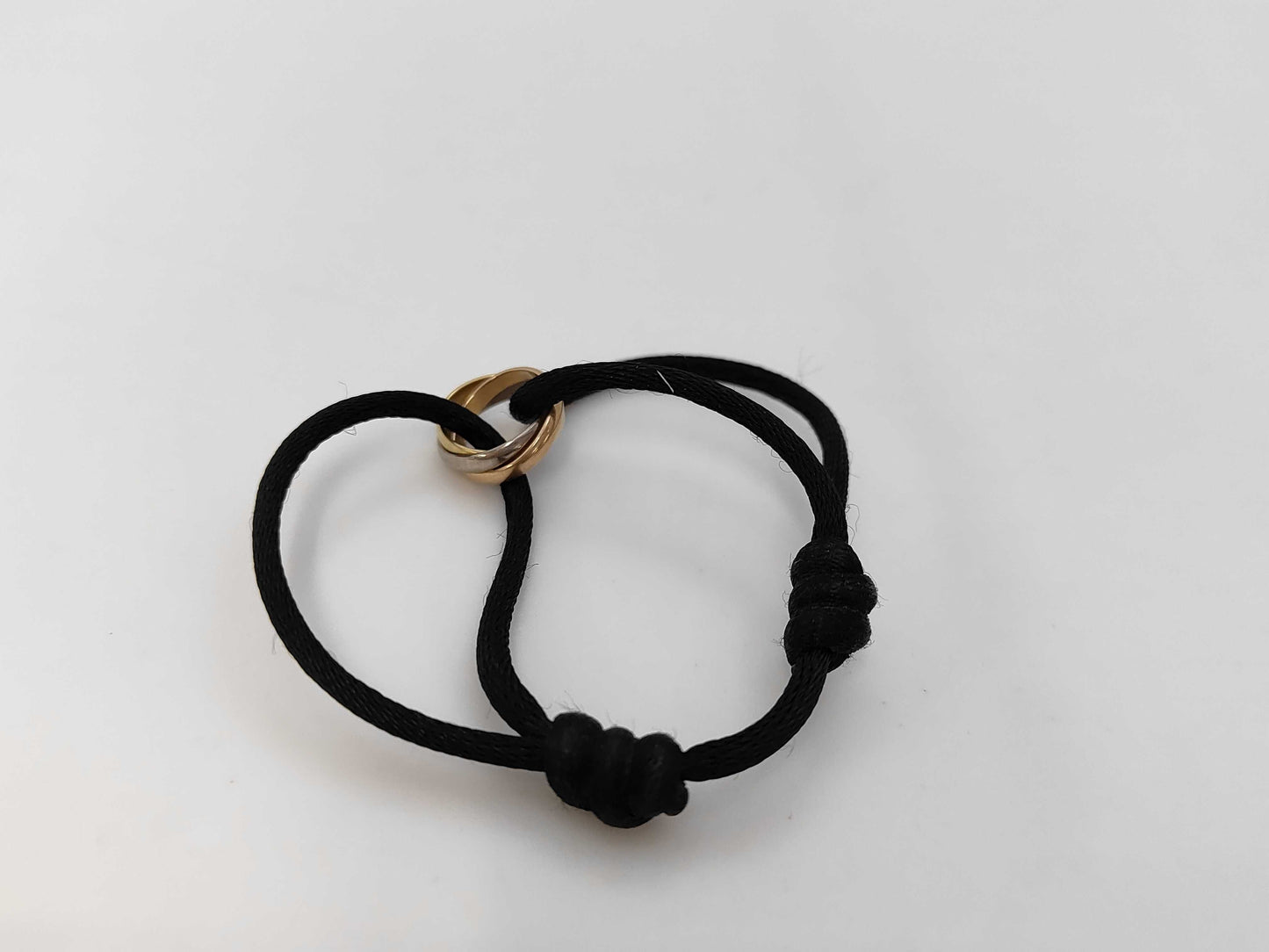 Cartier Trinity Code AU750 2.9g Bracelet Bangle 