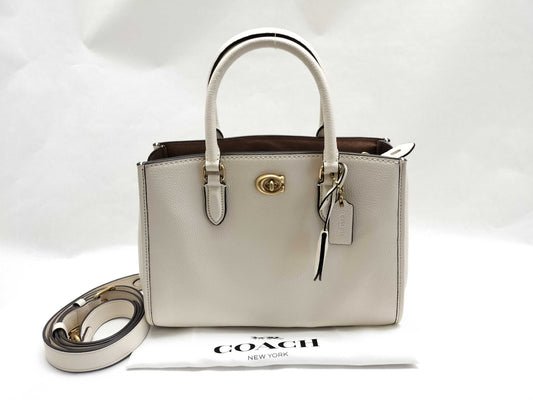 COACH Bag Coach [Excellent Condition] Brooke Carryall 28 2-Way Handbag Ivory