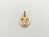 Cartier 2C Charm Pendant Top in Yellow Gold 750, 5.5g 