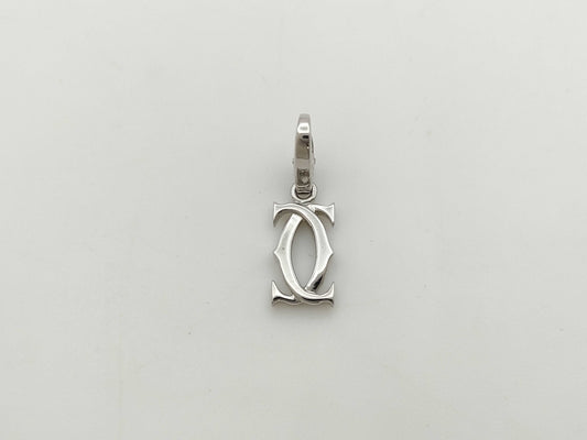 Cartier 2C Charm, WG 750, 2.7g Pendant Top 