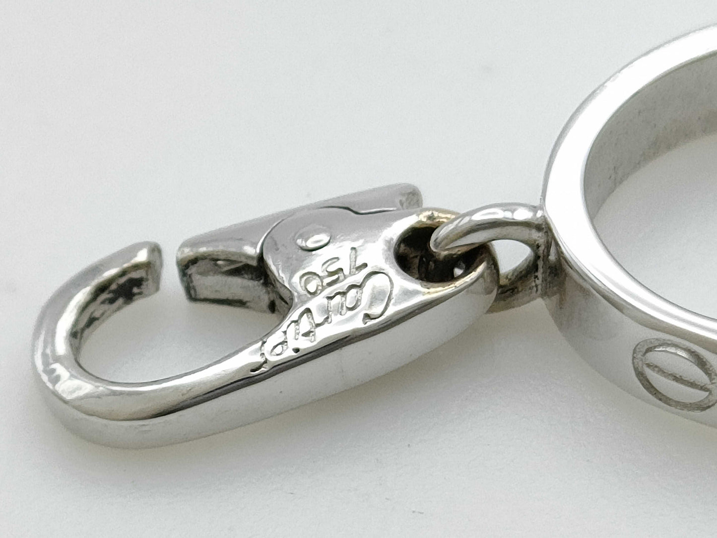 Cartier Love Charm WG 750 2.4g Pendant Top 