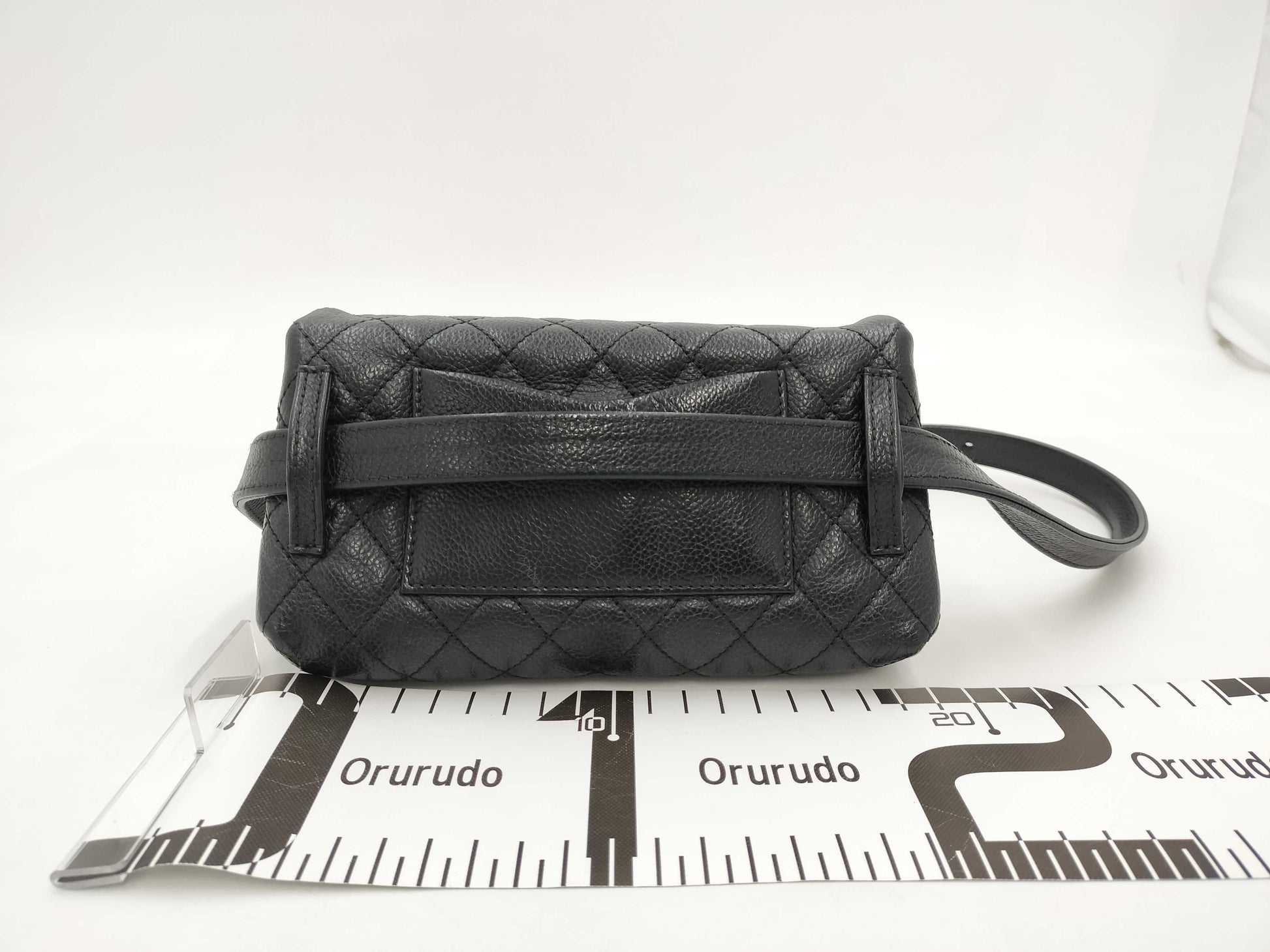 CHANEL Caviar Skin Black Bag Waist Bag