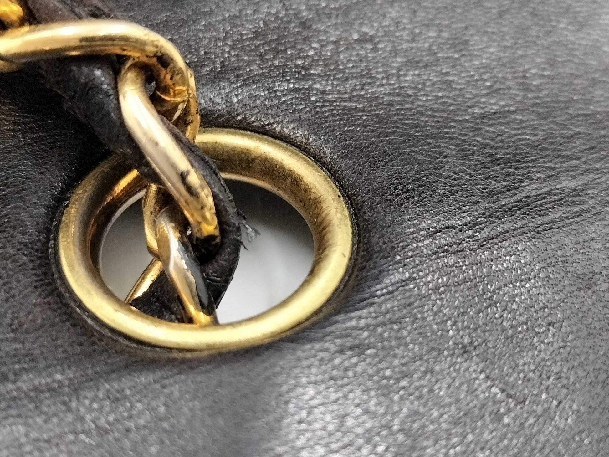 CHANEL Diana Shoulder Bag Black Bag