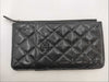 CHANEL Caviar Skin Black Phone Fragment Case Other Accessories