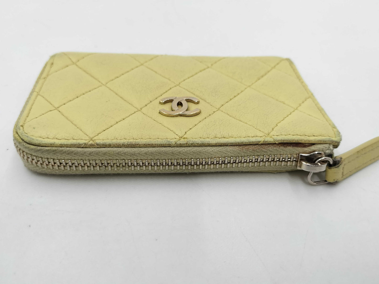 CHANEL Wallet Matlasse Coin Case