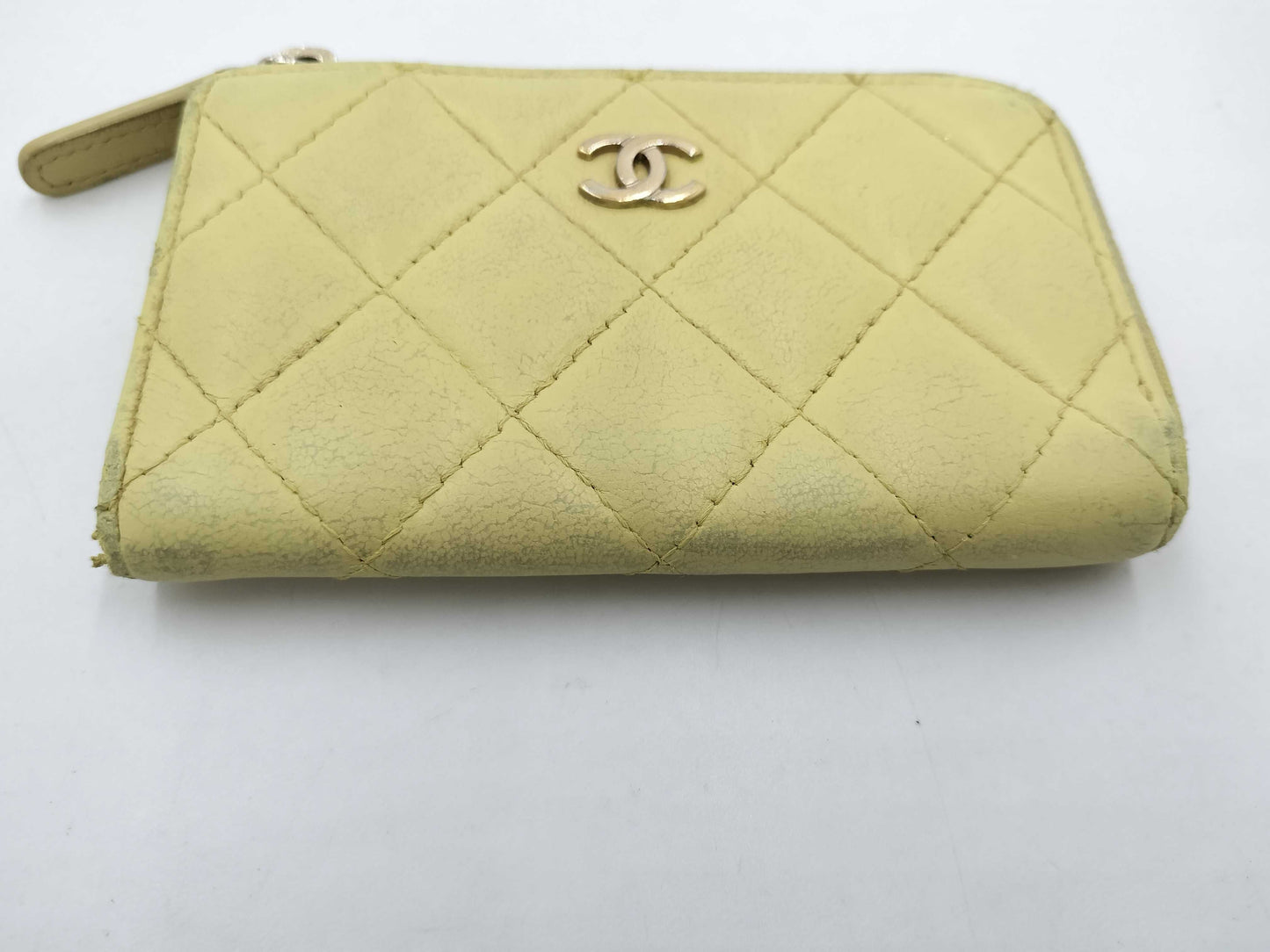 CHANEL Wallet Matlasse Coin Case