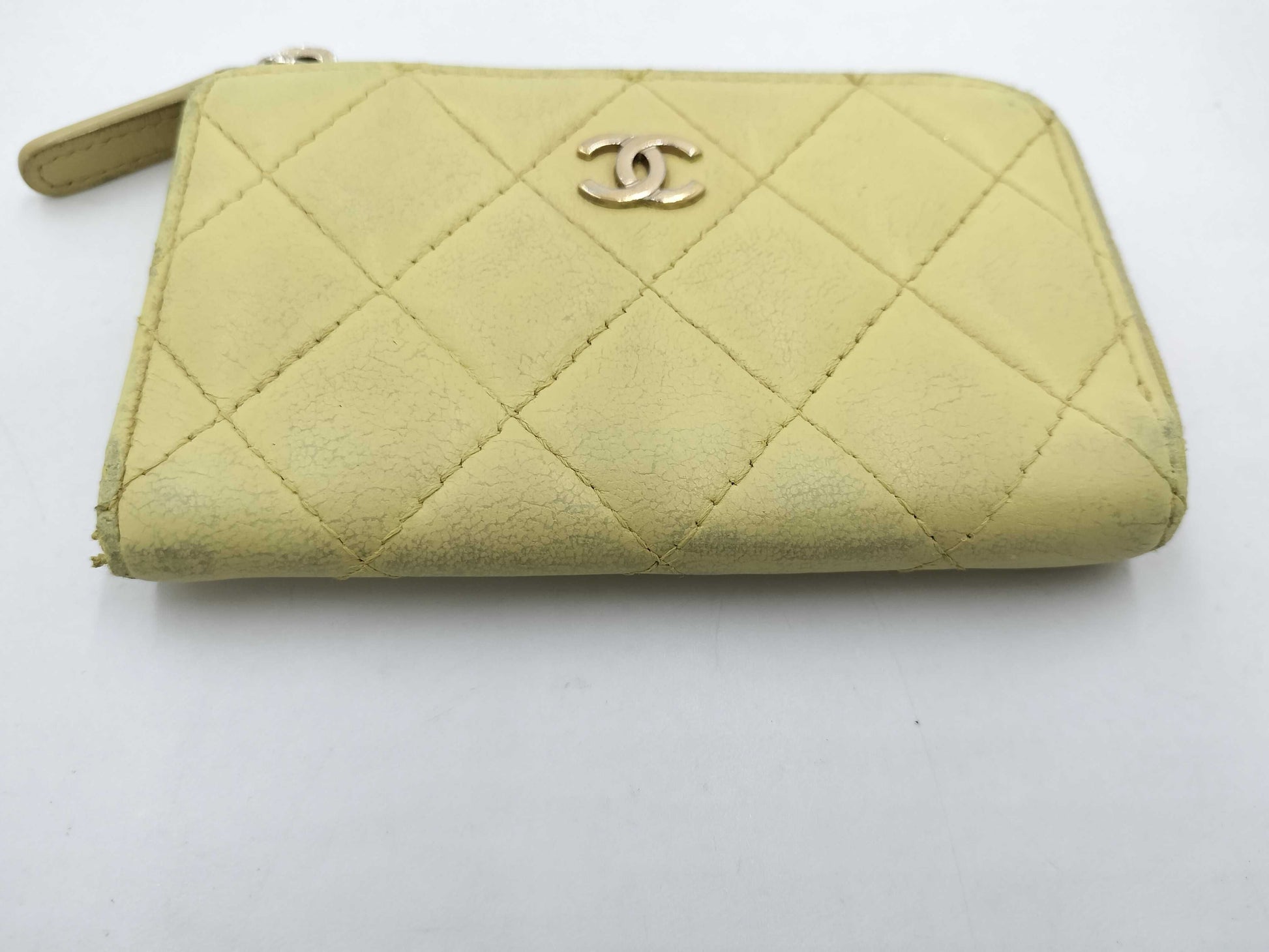 CHANEL Wallet Matlasse Coin Case