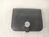 HERMES Dogon Black Coin Case