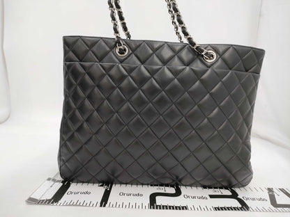 CHANEL Matlasse Black Tote Bag