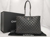 CHANEL Matlasse Black Tote Bag