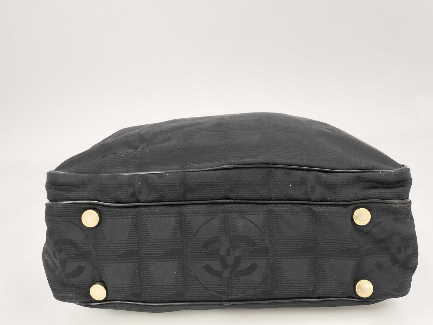 CHANEL CHANEL New Travel 2way Nylon Leather Hand Shoulder Bag Bag