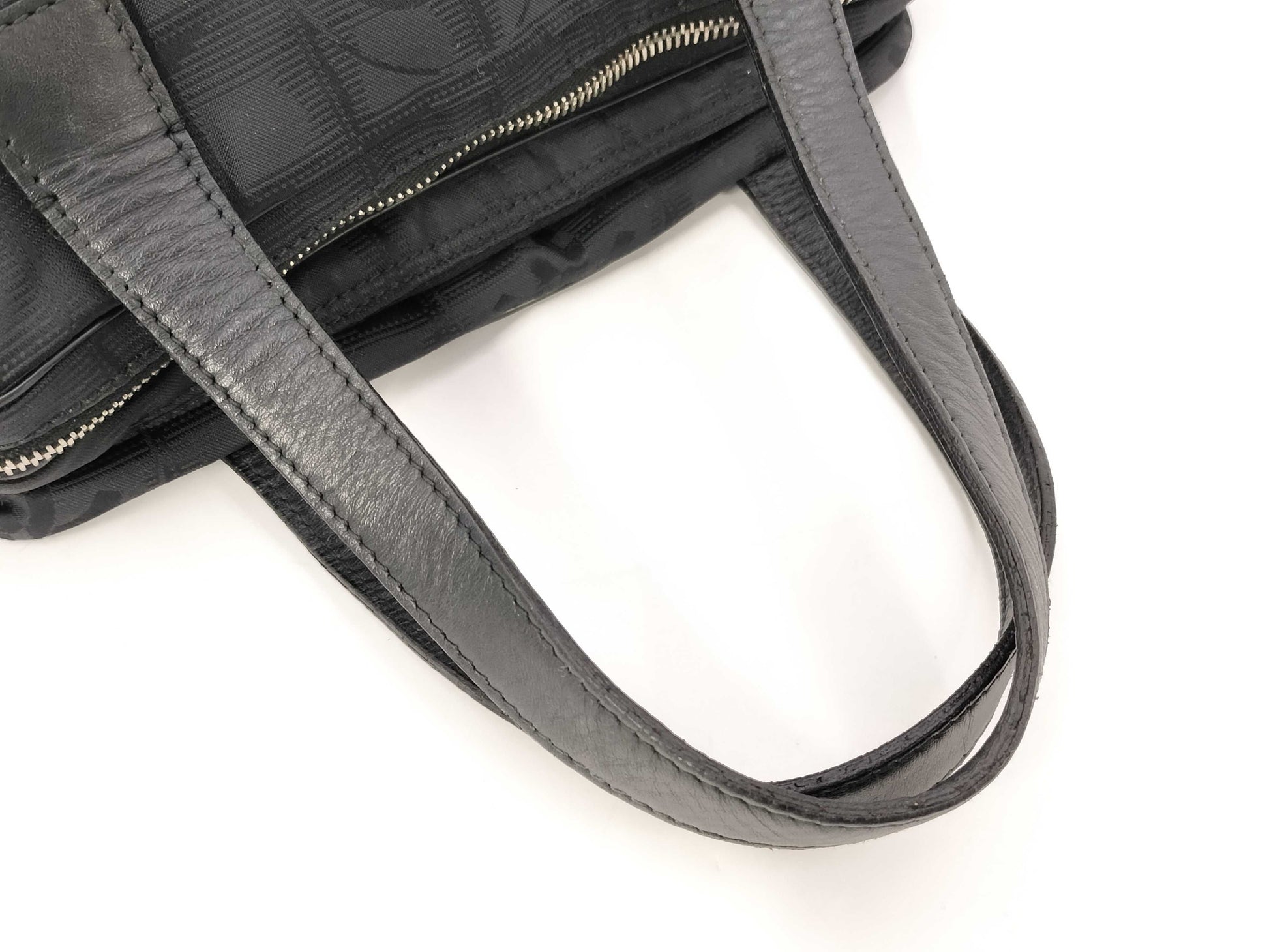 CHANEL CHANEL New Travel 2way Nylon Leather Hand Shoulder Bag Bag