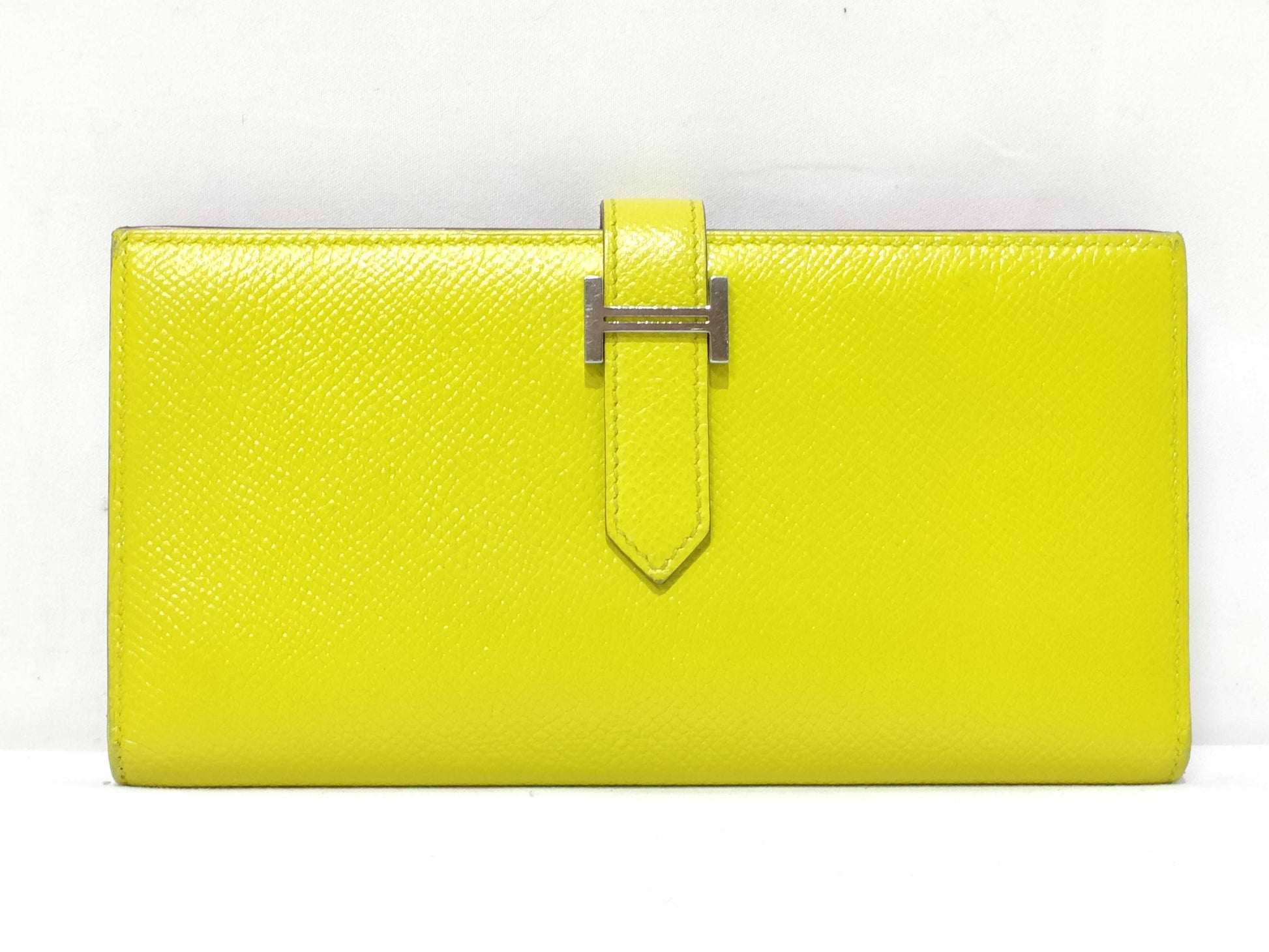 HERMES Bearn Soufflet Verso Long Wallet