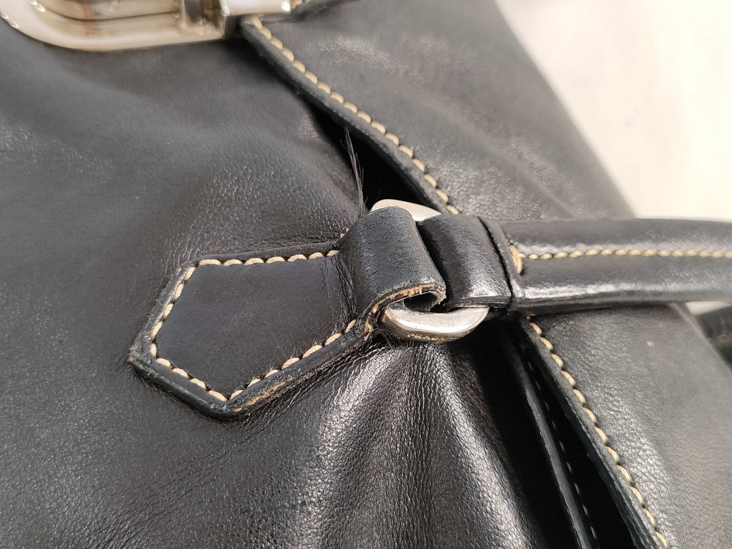 PRADA PRADA Prada Leather Shoulder Handbag Shoulder Bag