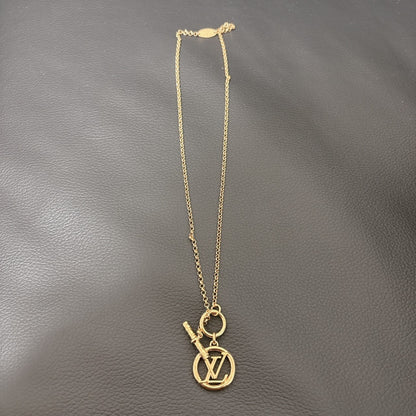 LOUIS VUITTON Collier Baby Loose M00598 Necklace