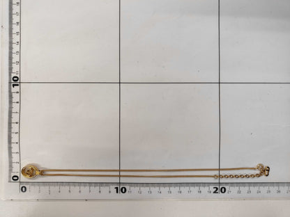 Dior CD logo necklace