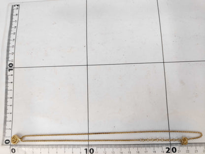 Dior CD logo necklace