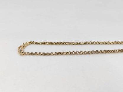 Dior CD logo rhinestone necklace