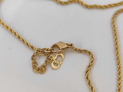 Dior Dior old logo necklace necklace