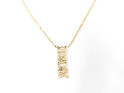 Dior DIOR Logo Charm Necklace Necklace
