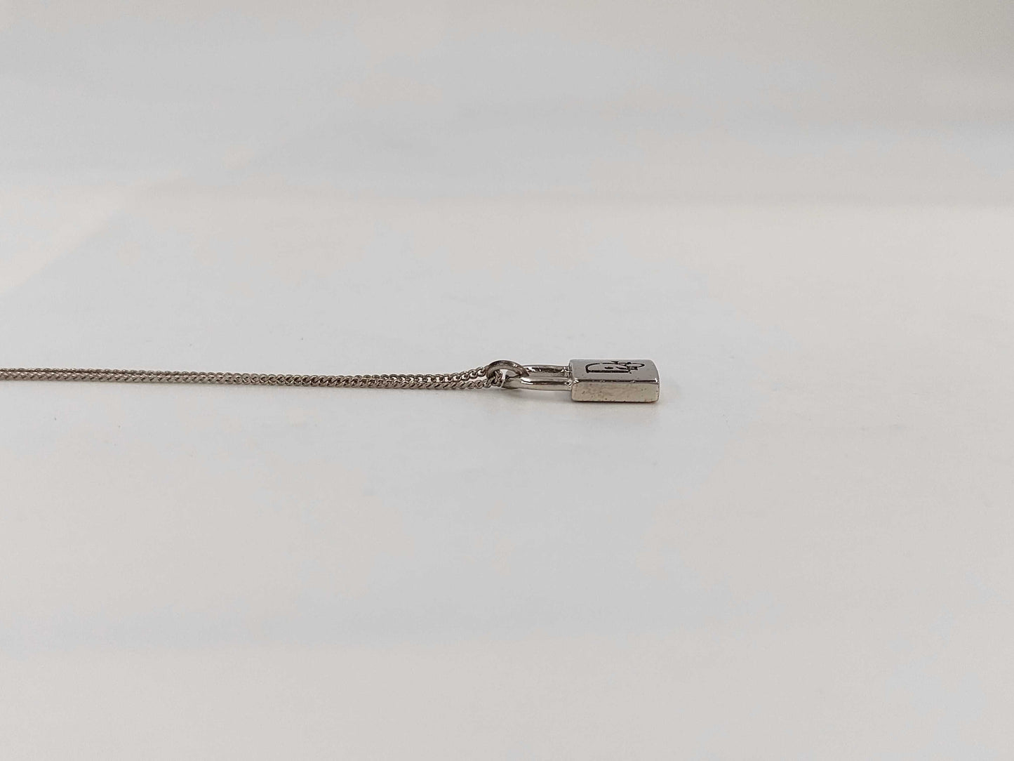 Dior Padlock Motif Necklace Necklace