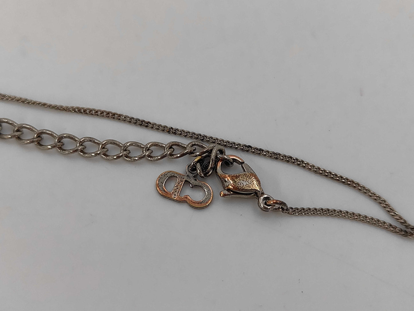 Dior Padlock Motif Necklace Necklace