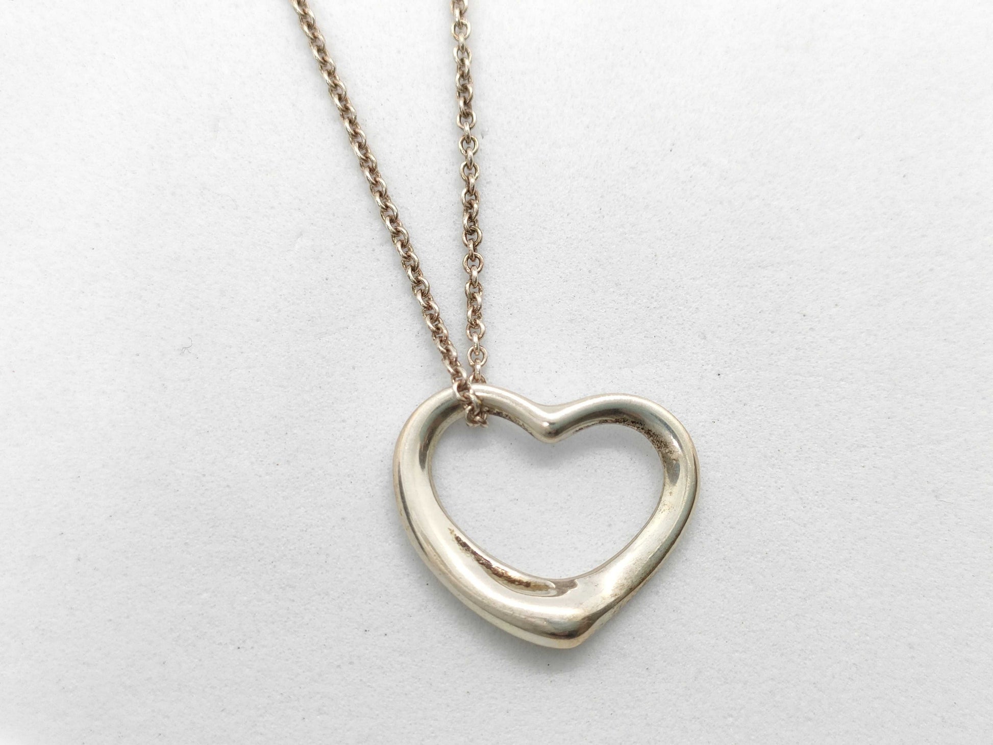 Tiffany & Co. Open Heart Tiffany Necklace