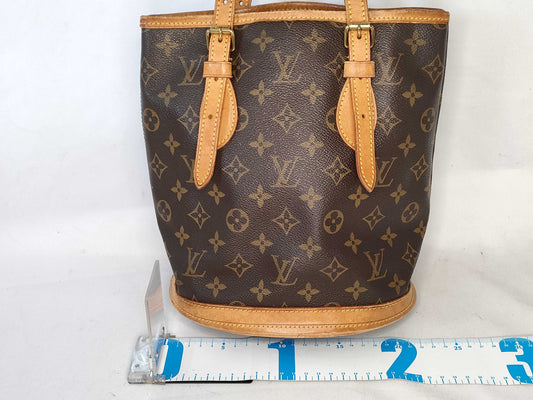 LOUIS VUITTON Monogram Louis Vuitton Bucket Tote Bag