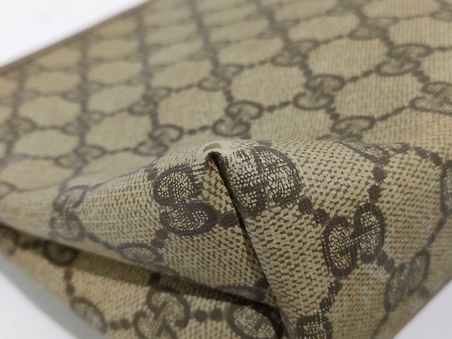 GUCCI GG Supreme Gucci 014.115.6088 Clutch Bag Second Bag