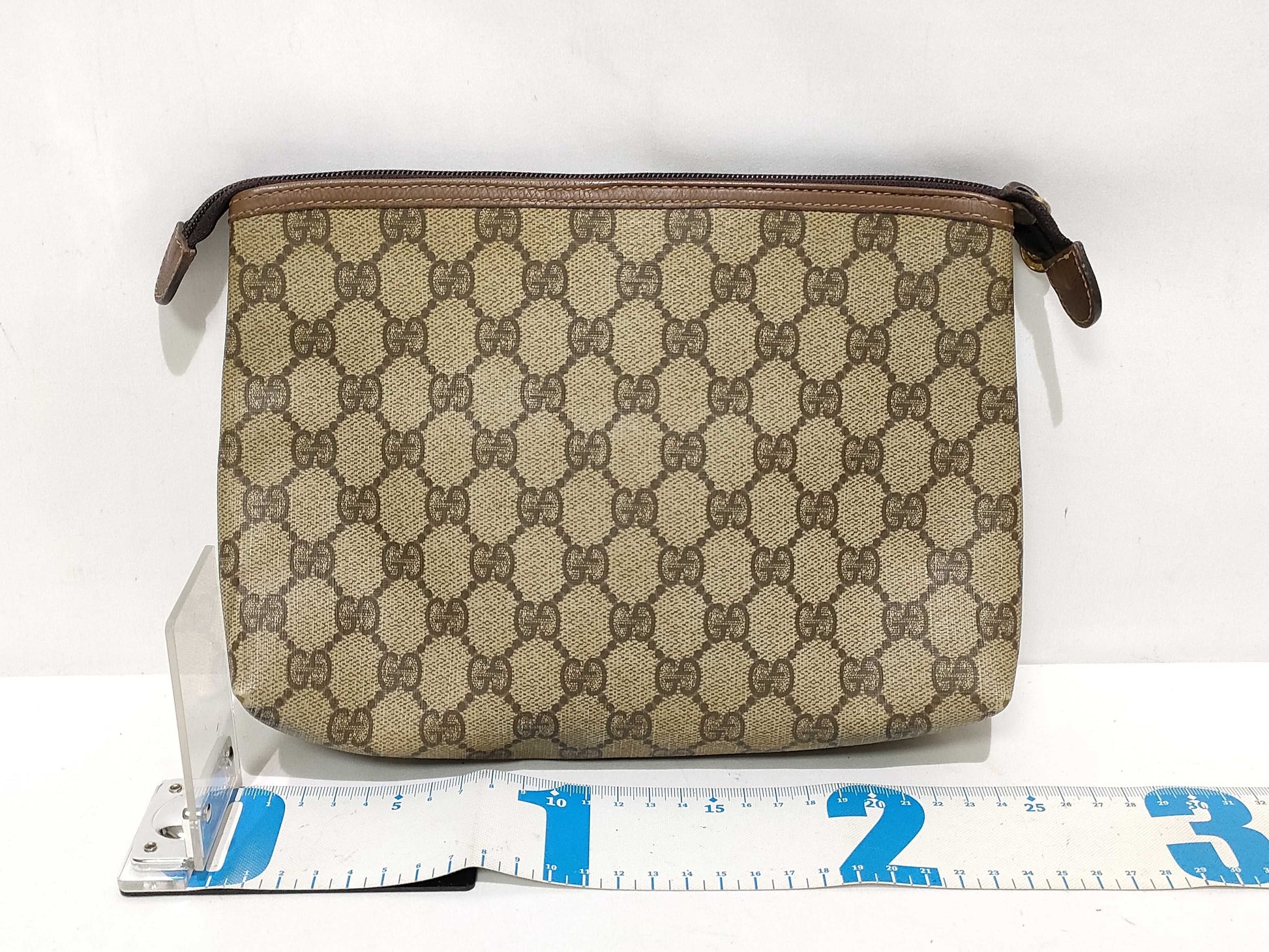 GUCCI GG Supreme Gucci 014.115.6088 Clutch Bag Second Bag