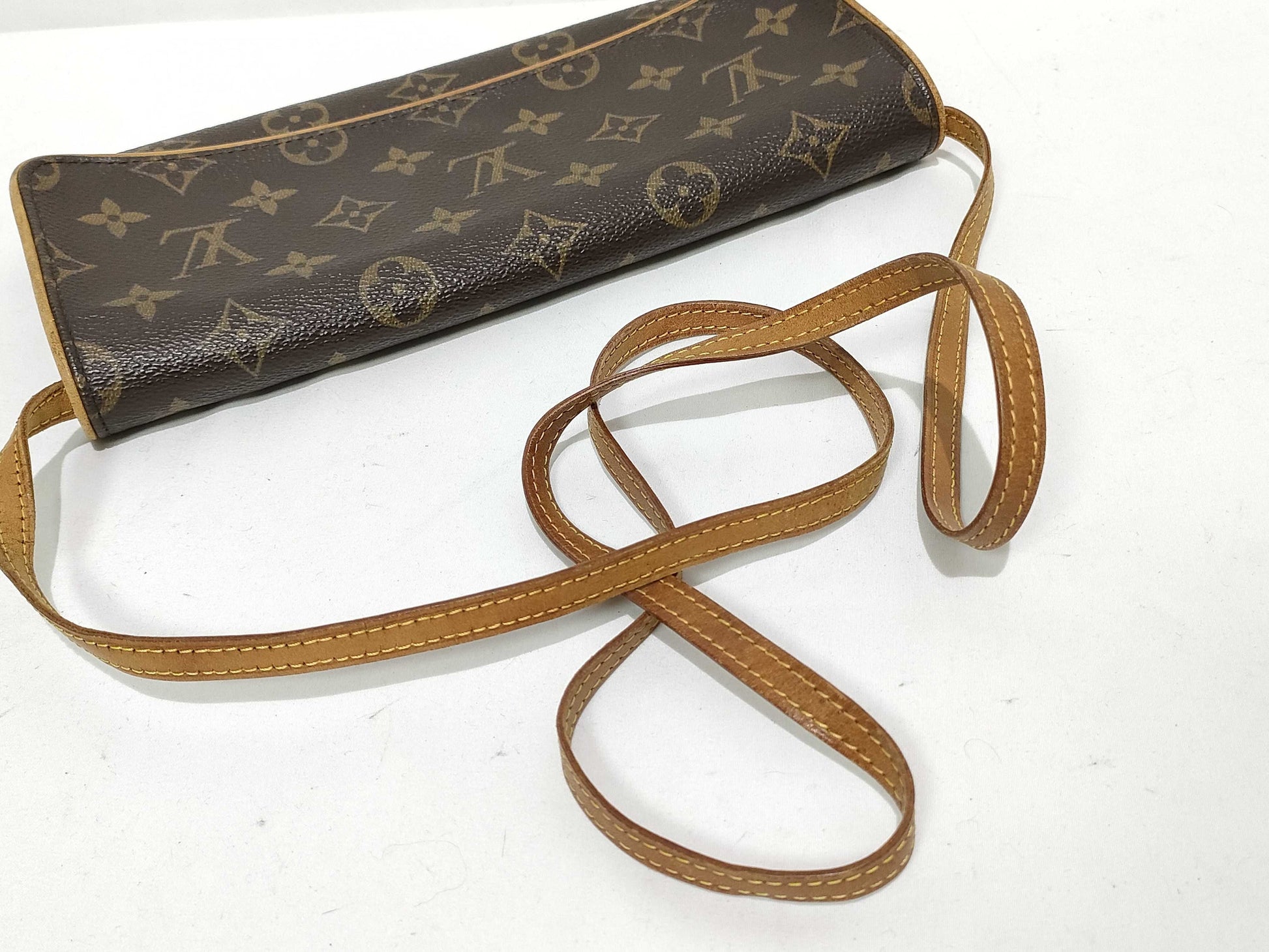 LOUIS VUITTON Monogram Pochette Twin Shoulder Bag