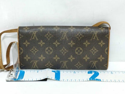 LOUIS VUITTON Monogram Pochette Twin Shoulder Bag