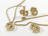 Dior Necklace, Bracelet, and Earrings 