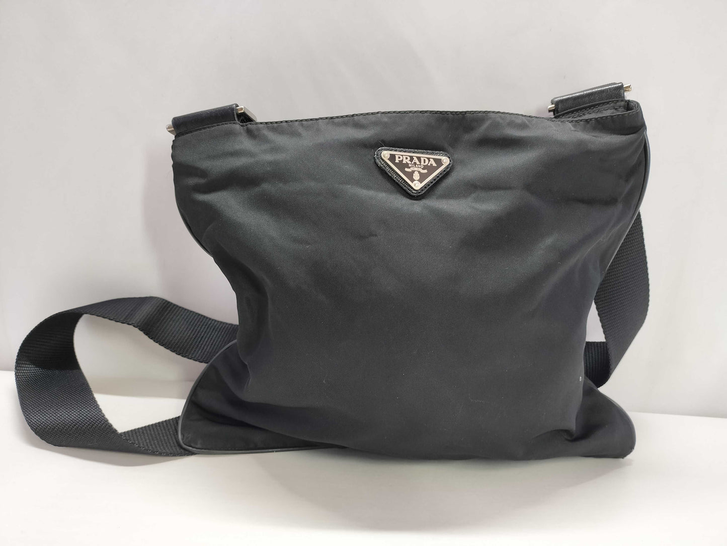 PRADA nylon shoulder bag