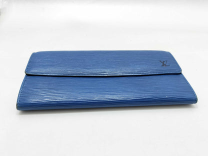 LOUIS VUITTON Epi LV 3-piece wallet