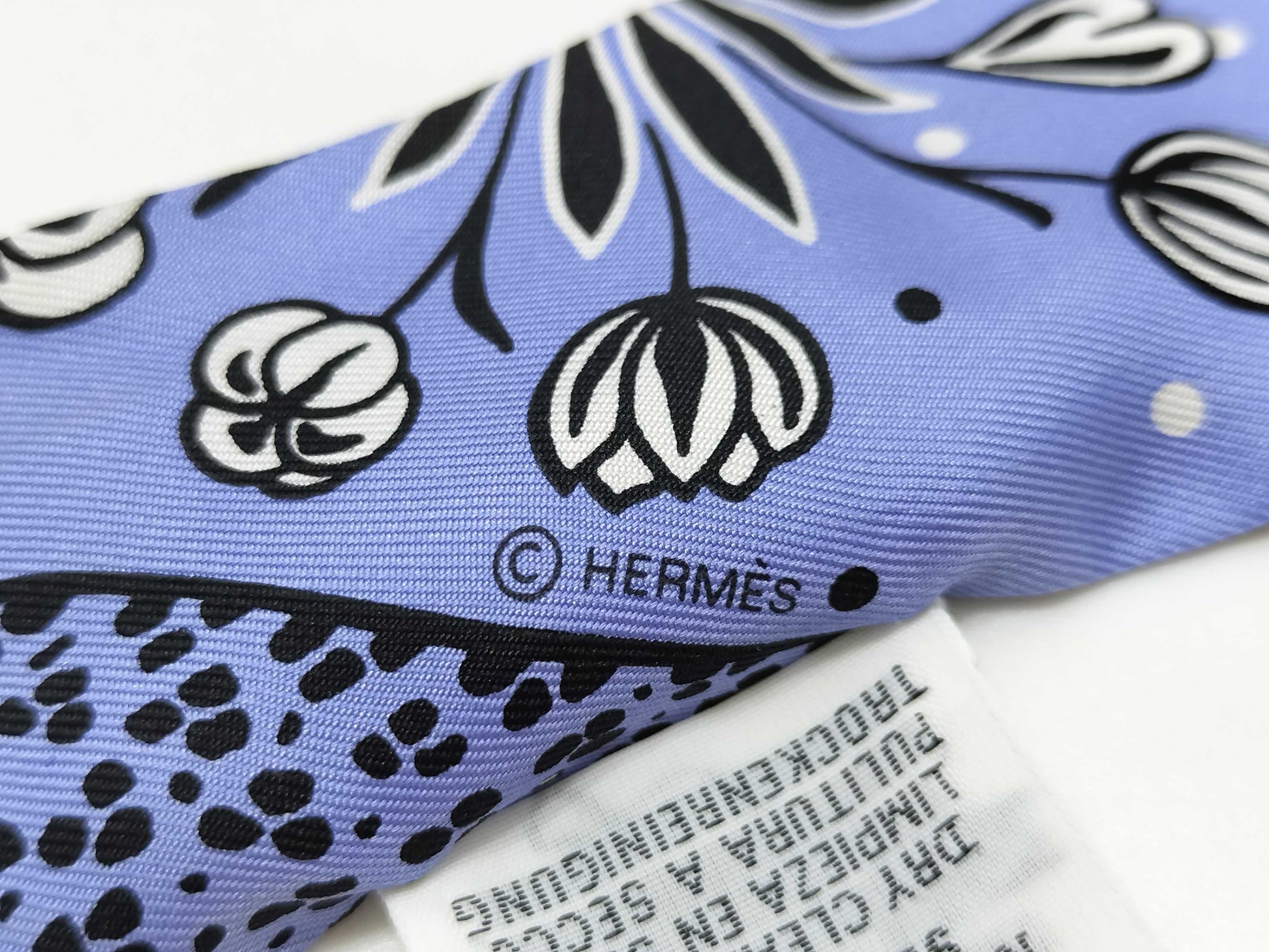 HERMES Twilly Hermes Scarf