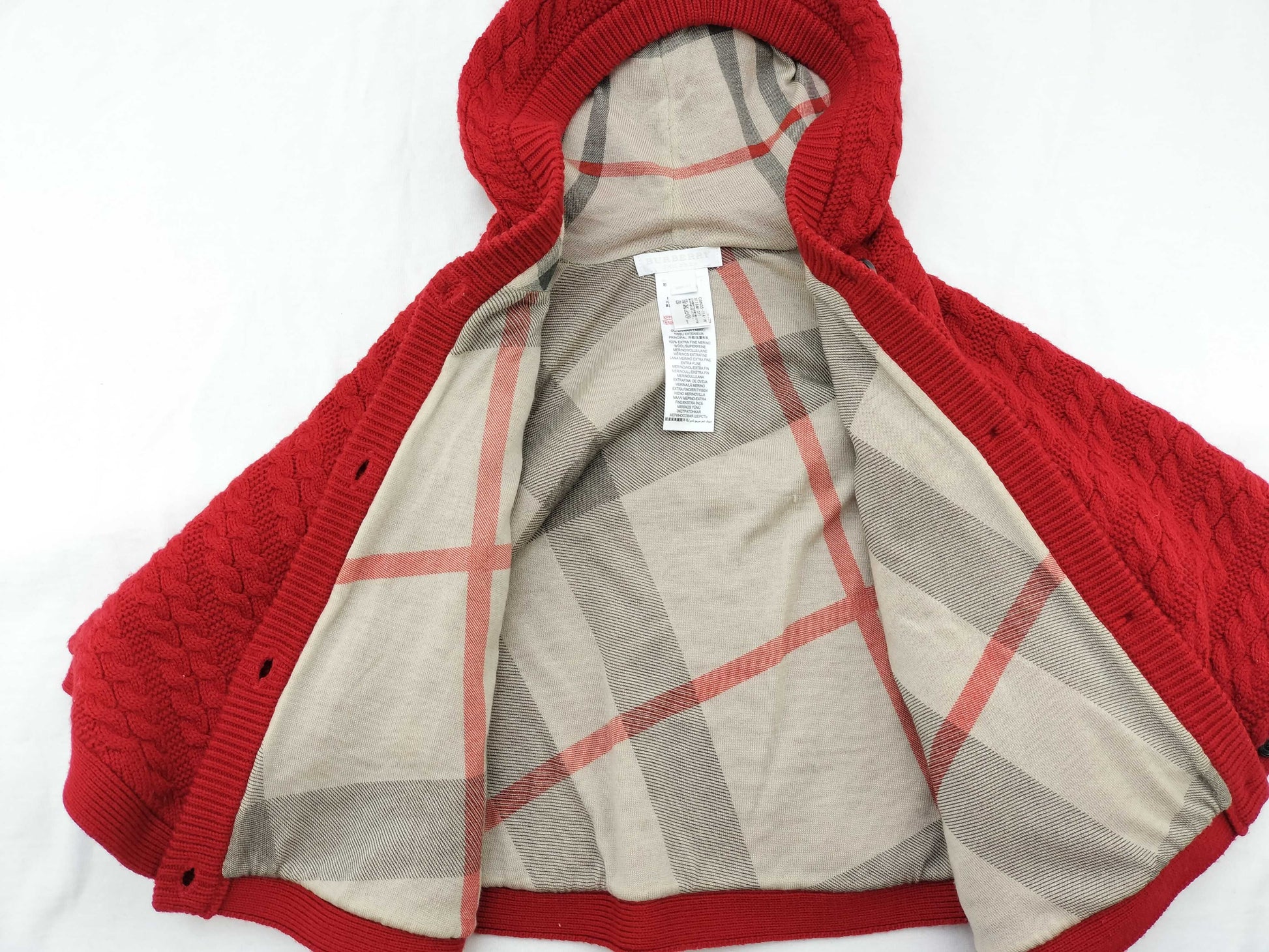 BURBERRY bb poncho