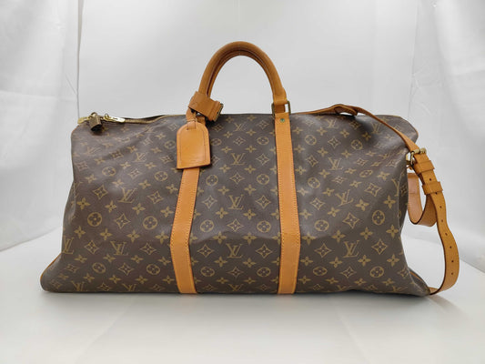 LOUIS VUITTON Louis Vuitton Keepall 60 Bandouliere Boston Bag