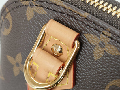 LOUIS VUITTON Monogram Louis Vuitton Nano Alma Monogram M82717 RFID Tag *Unused, Authentic Protective Seal Included Handbag