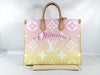 LOUIS VUITTON On the Go GM Okinawa Tote Bag, Okinawa Limited Edition Monogram M57889 RFID Tag Tote Bag